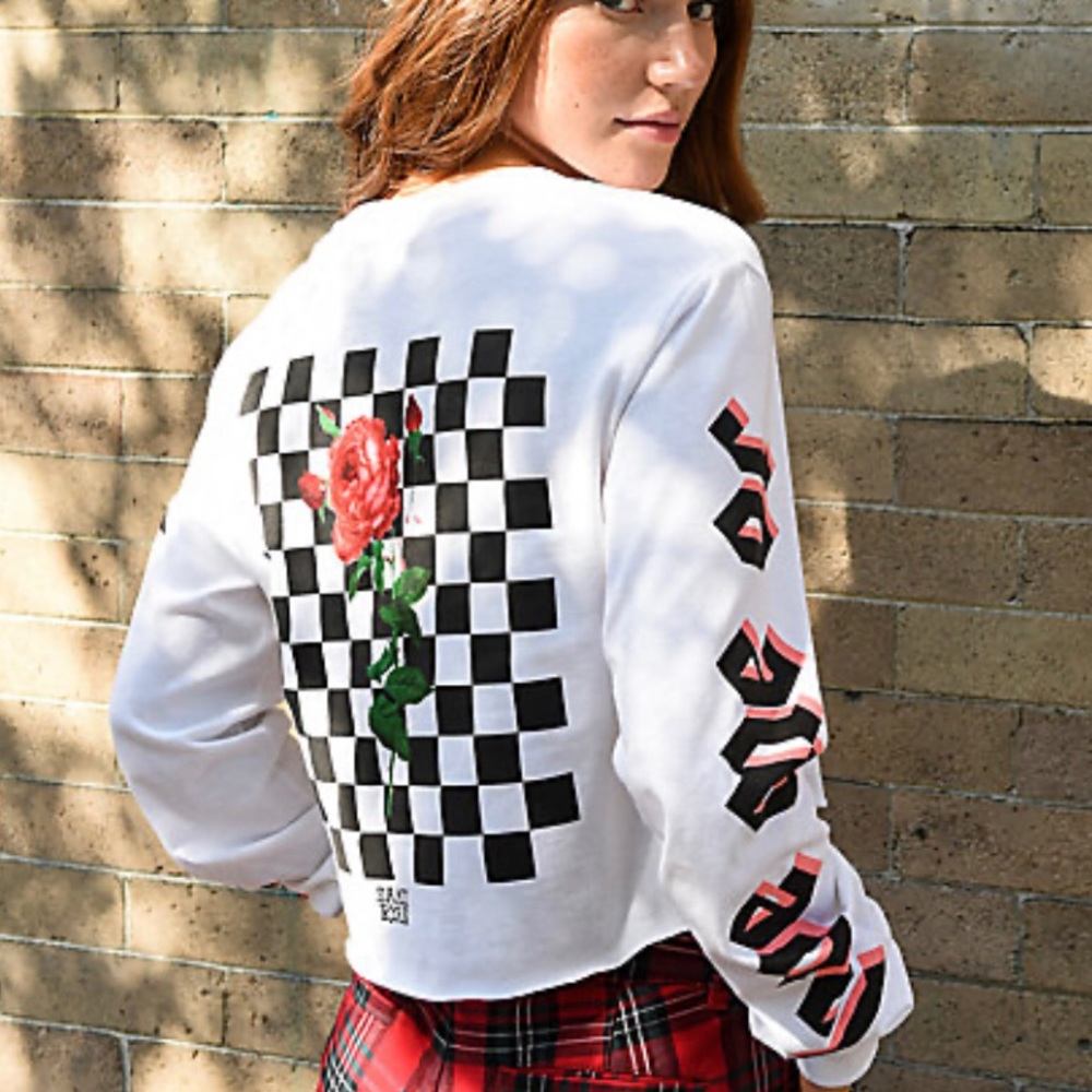 Samii Ryan Let Me Go Long Sleeve Top White